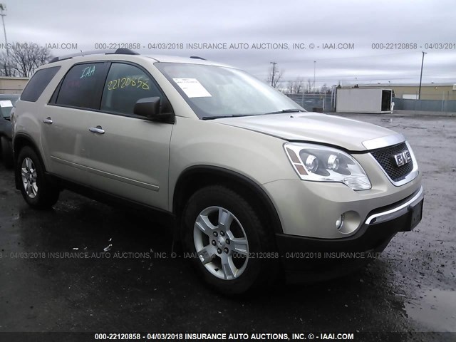 1GKKVPED8CJ200190 - 2012 GMC ACADIA SLE თაფლისფერი ფოტო 1