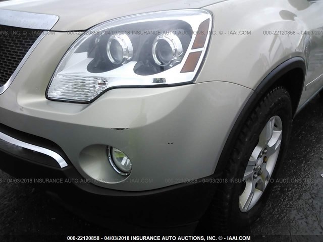 1GKKVPED8CJ200190 - 2012 GMC ACADIA SLE თაფლისფერი ფოტო 6