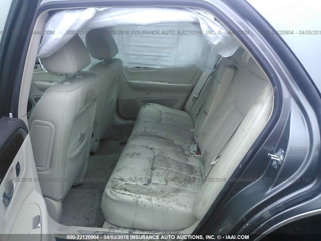 1G6KD57Y88U150869 - 2008 CADILLAC DTS GRAY photo 8