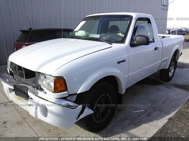 1FTYR10U72PB75163 - 2002 FORD RANGER Balta nuotrauka 2