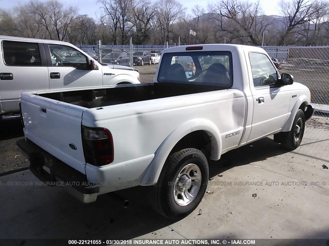 1FTYR10U72PB75163 - 2002 FORD RANGER Balta nuotrauka 4