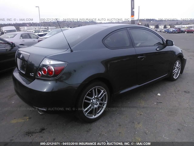 JTKDE167090294843 - 2009 TOYOTA SCION TC 灰色 照片 4