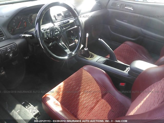 JHMBB6247VC013225 - 1997 HONDA PRELUDE GRAY photo 5