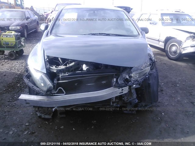 19XFA1F31AE020734 - 2010 HONDA CIVIC VP GRAY photo 6