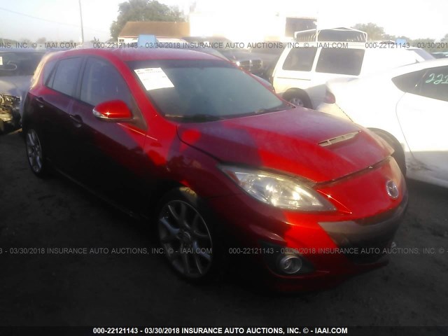 JM1BL1L31C1572978 - 2012 MAZDA SPEED 3 RED photo 1