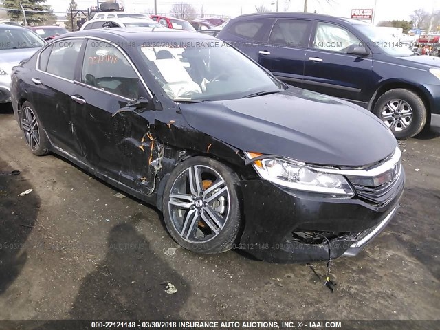 1HGCR2F53GA035123 - 2016 HONDA ACCORD SPORT 黑色 照片 1