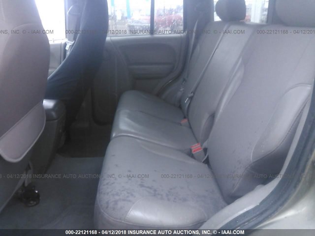 1J4GL38K72W366772 - 2002 JEEP LIBERTY RENEGADE GOLD photo 8