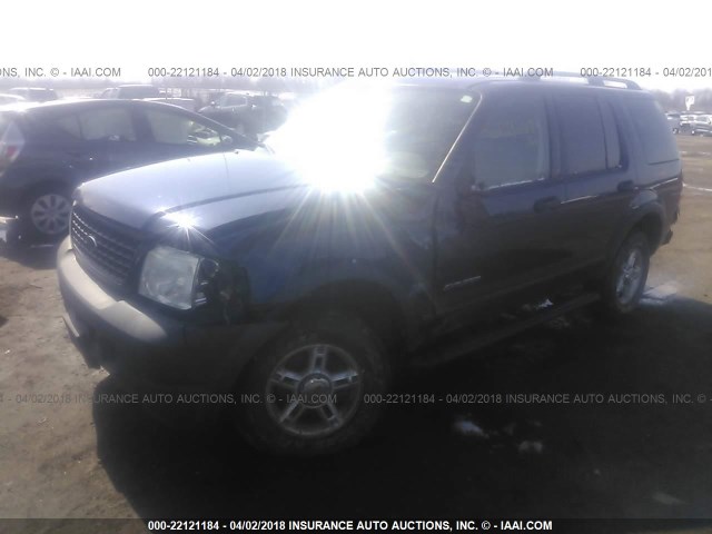 1FMZU72K94UC09802 - 2004 FORD EXPLORER XLS/XLS SPORT Dark Blue photo 2