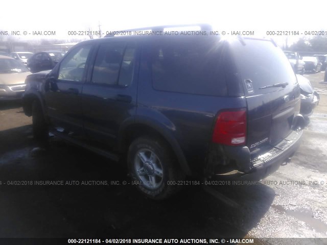 1FMZU72K94UC09802 - 2004 FORD EXPLORER XLS/XLS SPORT Dark Blue photo 3