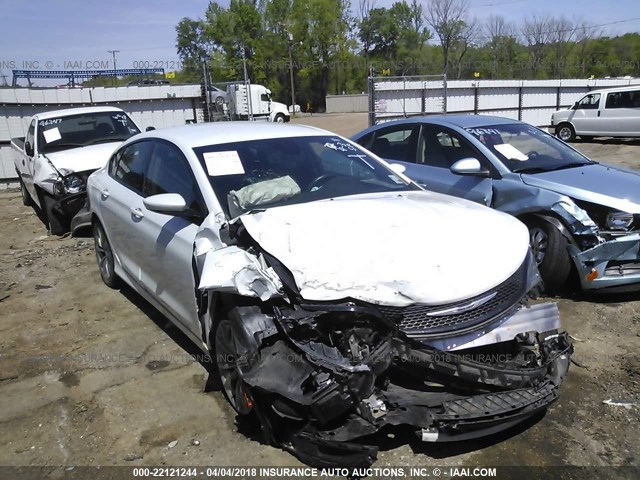 1C3CCCBB3FN693554 - 2015 CHRYSLER 200 S WHITE photo 1