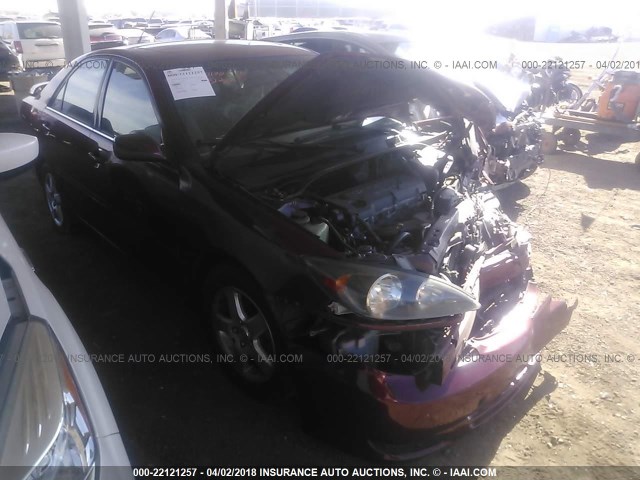 JTDBE30K620039479 - 2002 TOYOTA CAMRY LE/XLE/SE RED photo 1