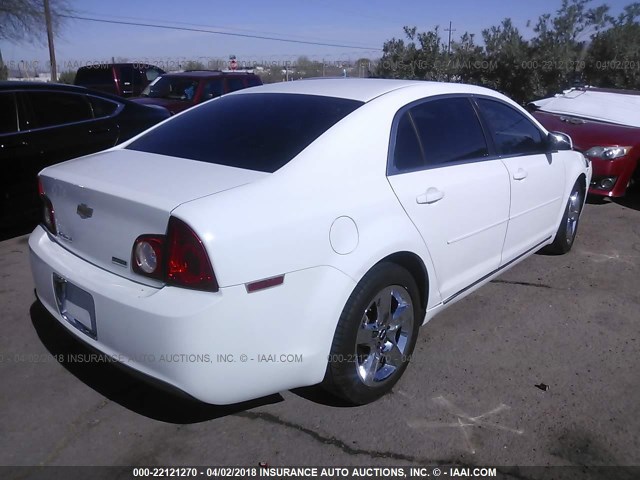 1G1ZC5E07AF246393 - 2010 CHEVROLET MALIBU 1LT 白色 照片 4
