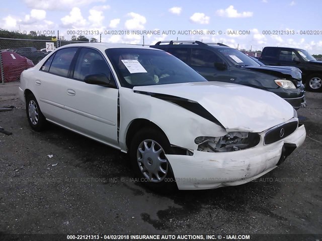 2G4WS52J941276190 - 2004 BUICK CENTURY CUSTOM WHITE photo 1