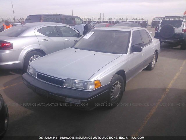 JH4KA2640GC012166 - 1986 ACURA LEGEND SILVER photo 2