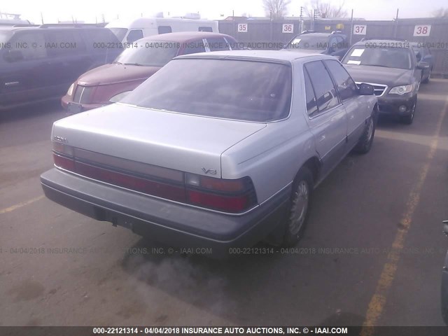 JH4KA2640GC012166 - 1986 ACURA LEGEND SILVER photo 4