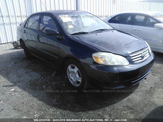 1NXBR32E54Z329893 - 2004 TOYOTA COROLLA CE/LE/S GRAY photo 1