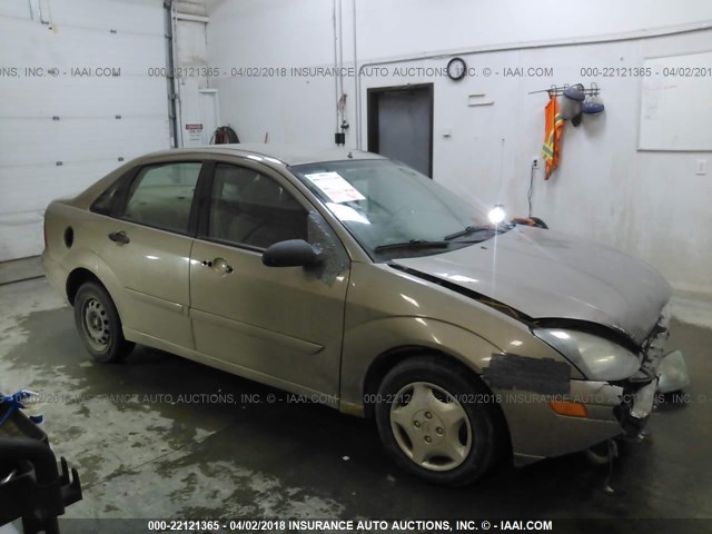 1FAFP34ZX3W248358 - 2003 FORD FOCUS SE COMFORT/SE SPORT GOLD photo 1