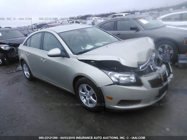 1G1PC5SB2E7396361 - 2014 CHEVROLET CRUZE LT Champagne photo 1