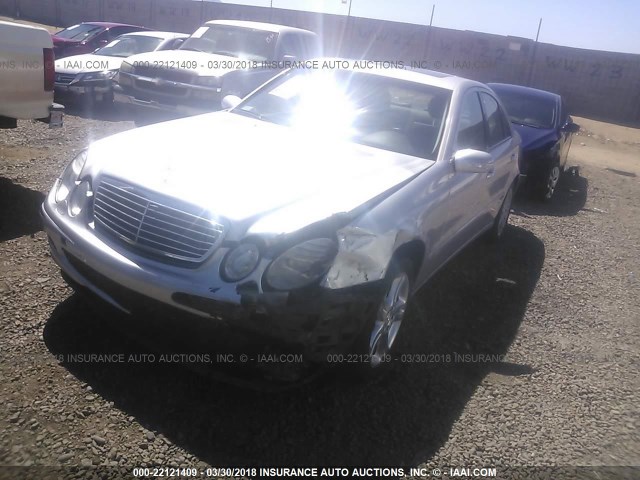 WDBUF70J84A602953 - 2004 MERCEDES-BENZ E 500 SILVER photo 2