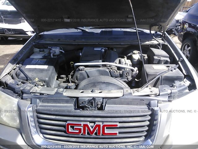 1GKET16S936192181 - 2003 GMC ENVOY XL SILVER photo 10