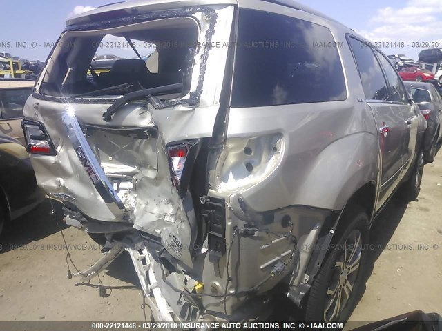 1GKKRRKDXFJ113111 - 2015 GMC ACADIA SLT-1 Золотий фото 4