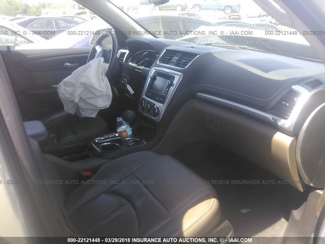 1GKKRRKDXFJ113111 - 2015 GMC ACADIA SLT-1 Золотий фото 5