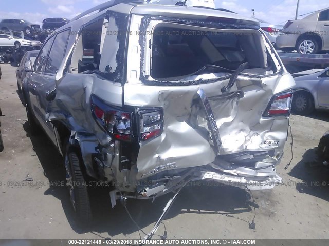 1GKKRRKDXFJ113111 - 2015 GMC ACADIA SLT-1 Золотий фото 6