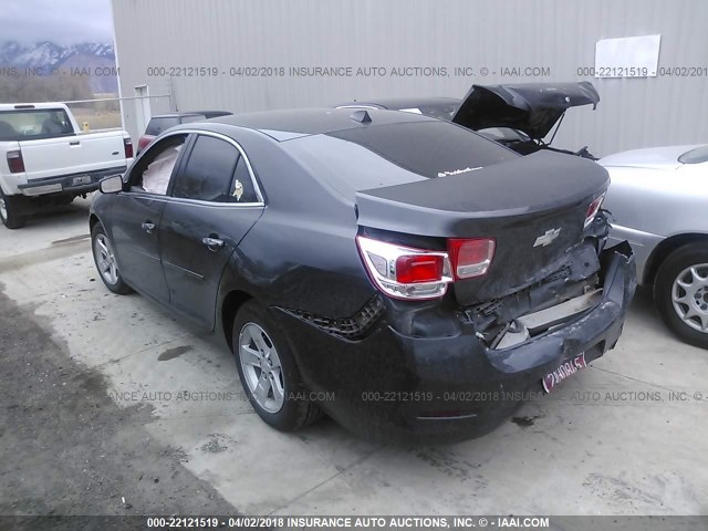 1G11B5SL2EF188293 - 2014 CHEVROLET MALIBU LS 灰色 照片 3