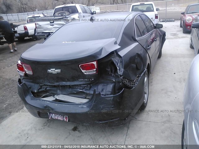 1G11B5SL2EF188293 - 2014 CHEVROLET MALIBU LS 灰色 照片 4