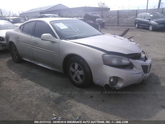 2G2WP552981160783 - 2008 PONTIAC GRAND PRIX TAN photo 1