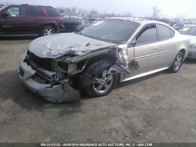 2G2WP552981160783 - 2008 PONTIAC GRAND PRIX TAN photo 2