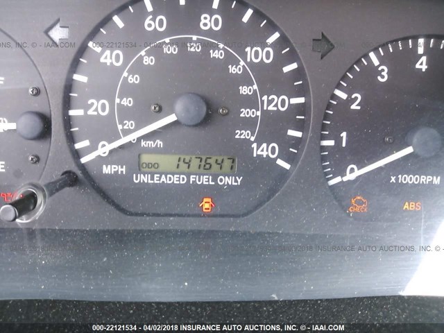 JT2BG22K7W0247502 - 1998 TOYOTA CAMRY CE/LE/XLE Dark Blue photo 7