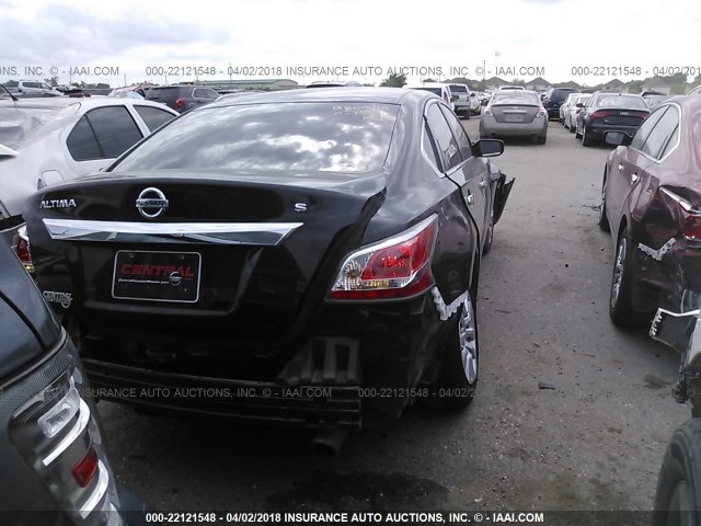 1N4AL3AP7FC182818 - 2015 NISSAN ALTIMA 2.5/S/SV/SL BLACK photo 4