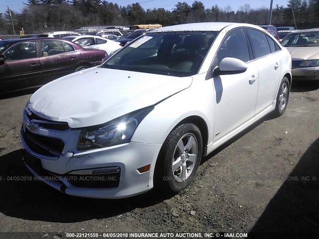 1G1PE5SB6G7133724 - 2016 CHEVROLET CRUZE LIMITED LT WHITE photo 2