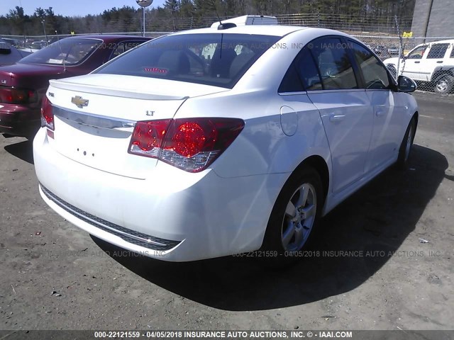 1G1PE5SB6G7133724 - 2016 CHEVROLET CRUZE LIMITED LT WHITE photo 4