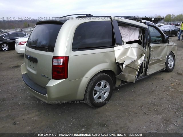 2D4RN3D12AR440373 - 2010 DODGE GRAND CARAVAN HERO GOLD photo 4