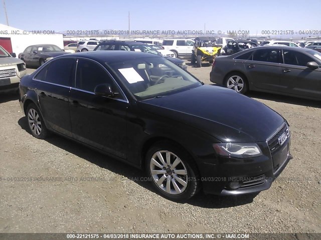 WAULK78K79N006316 - 2009 AUDI A4 3.2 QUATTRO BLACK photo 1