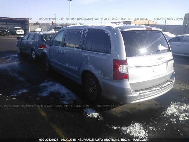 2C4RC1HGXER284868 - 2014 CHRYSLER TOWN & COUNTRY S SILVER photo 3