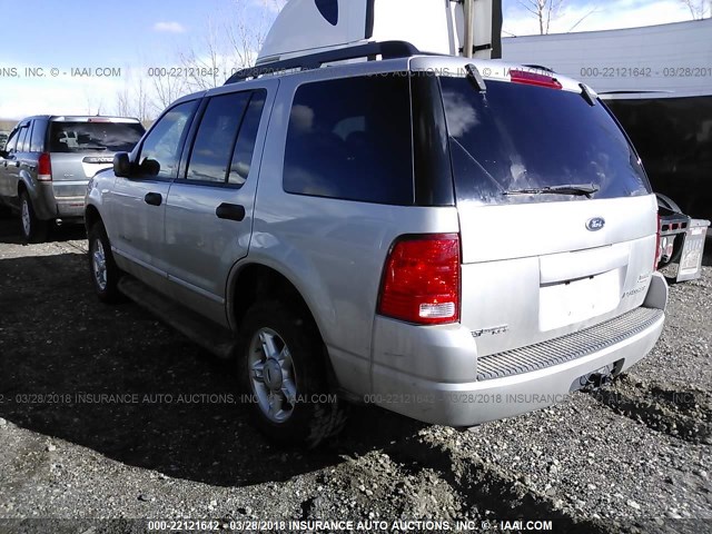 1FMZU73K35ZA35809 - 2005 FORD EXPLORER XLT/XLT SPORT/NBX SILVER photo 3