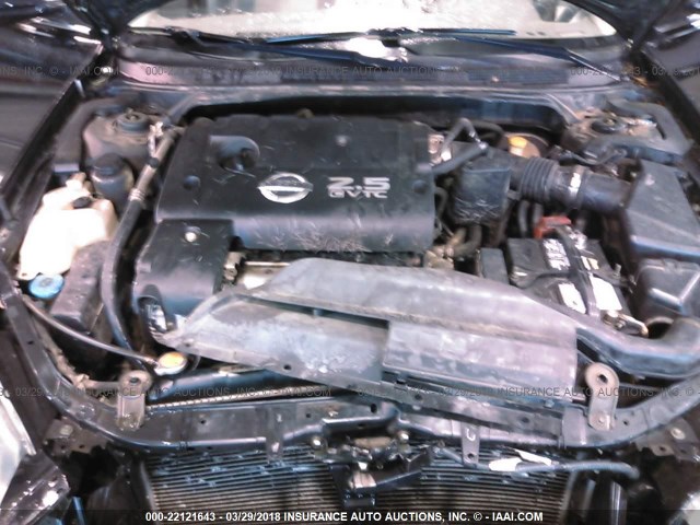 1N4AL11D96N354720 - 2006 NISSAN ALTIMA S/SL BLACK photo 10