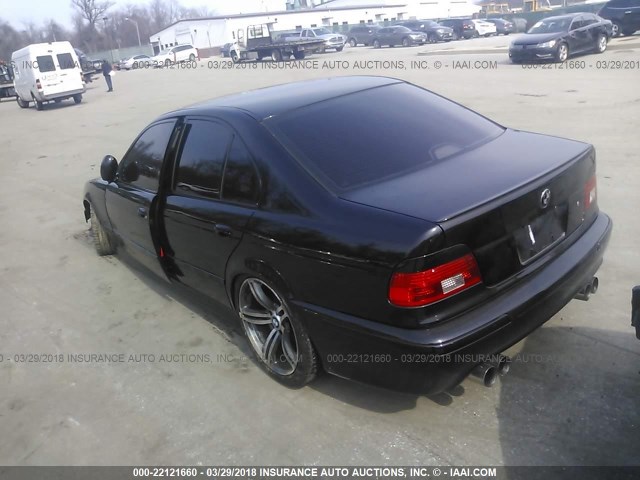 WBSDE93413CF92965 - 2003 BMW M5 BLACK photo 3