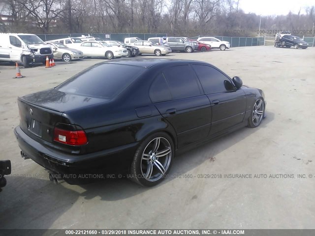 WBSDE93413CF92965 - 2003 BMW M5 BLACK photo 4