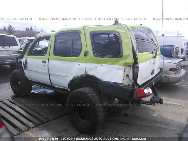 5N1ED28Y9YC506674 - 2000 NISSAN XTERRA XE/SE GREEN photo 3