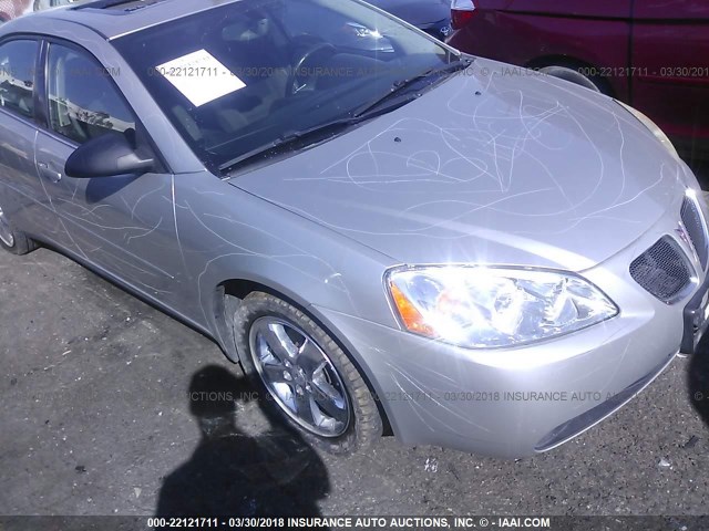 1G2ZH57N784118537 - 2008 PONTIAC G6 GT SILVER photo 6