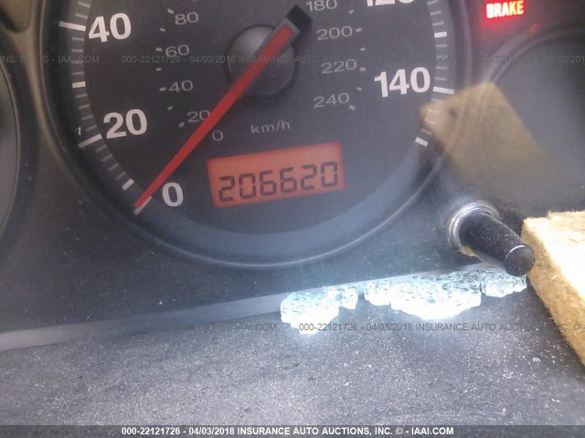 1HGEM221X4L039499 - 2004 HONDA CIVIC DX VP BLUE photo 7