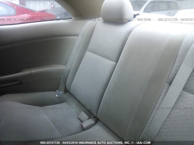 1HGEM221X4L039499 - 2004 HONDA CIVIC DX VP BLUE photo 8