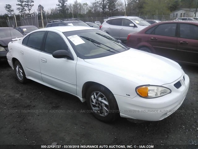 1G2NF52E64C208256 - 2004 PONTIAC GRAND AM SE1 WHITE photo 1