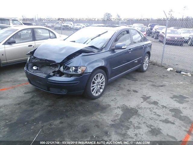 YV1MS382272279849 - 2007 VOLVO S40 2.4I BLUE photo 2