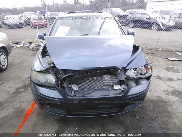 YV1MS382272279849 - 2007 VOLVO S40 2.4I BLUE photo 6