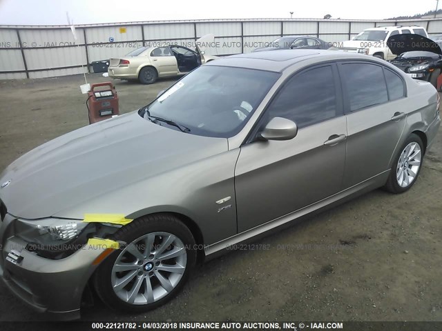 WBAPK5C59BF122379 - 2011 BMW 328 XI SULEV TAN photo 2